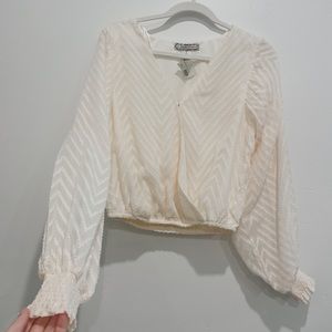 Cream Blouse